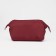 Cosmetic bag with lightning, burgundy color