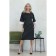 Female dress, size 46, black color