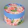 Gift box, packaging, "flowers" 12 x 8 cm