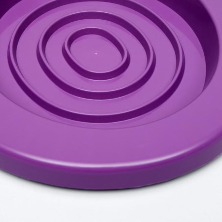 Toilet for teaching cats to a toilet 39.2 x 38.7 x 3 cm, purple-1