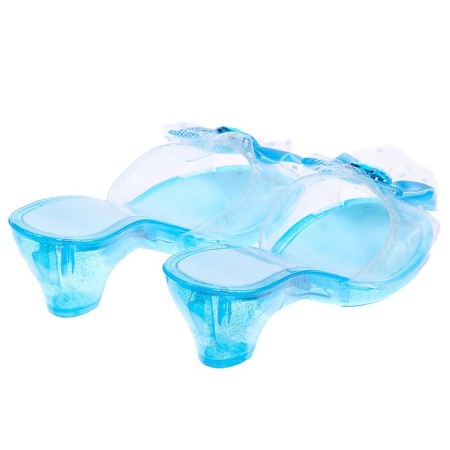 Set of jewelry "Shoes for Princess", Light, Blue-2
