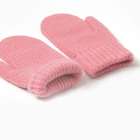 Baby mittens minku, pink color, 18 cm-2