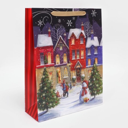 Gift, laminated, "holiday in the yard", 31 x 40 x 11.5 cm-1