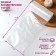 Confectionery bag, h = 35 cm, roll 100 pcs, 35 × 17 cm, color transparent color