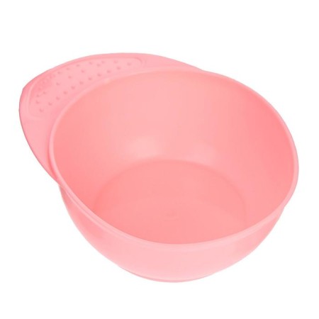 A set of children's dishes, 4 items: bowl, spoon, fork, chip with solid nose 200 ml, MIX color-8