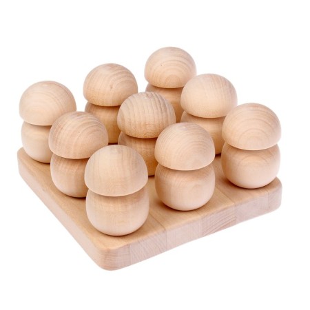 Set "Mushrooms on the stand", 9 pcs.