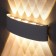 Facade lamp "Semesfers", FSD-099, 10 W, 3000K, 5 rays, IP65, 220 V, metal, white 100854