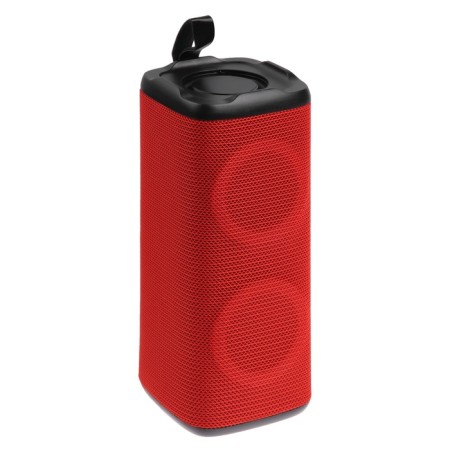 Portable column LM-882, 10 W, Bluetooth 5.0, 800 mAh, backlight, Micro SD, red-1