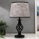 Table lamp 16229/1BK E27 40W Black 25x25x42 cm