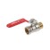 Ballic Otmo tap, internal/outer thread 1/2, pen, nickel -plated brass