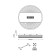 SOLAR LED 93W 3000-4000-6000K D500 IP20.