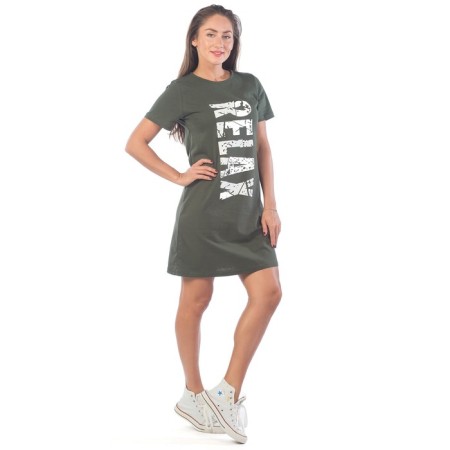 Women's tunic Relax, size 52, khaki color-3
