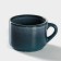 Tea bowl Blu Reattivo, 350 ml, porcelain