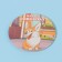 Corgi mirror, d = 7 cm, multi -colored