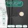 Picking for curtains "Circle", d = 4 cm, beige/white color