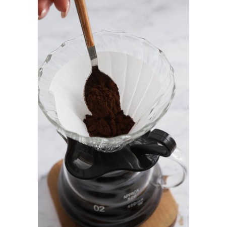 Glass Purover for brewing Arabica coffee, 600 ml-3