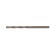 Tundra metal drill, HSS-CO (5% cobalt), cylindrical shank, 3.8 x 75 mm