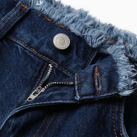Denim shorts, dark blue color, size 44 (38)-8