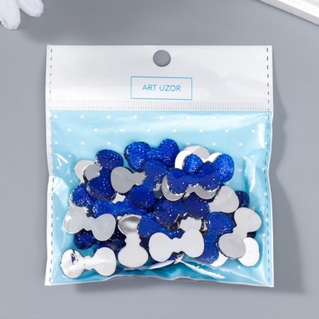 Decor for creativity Plastic "Rhinestial Balt." Set 40 pcs 1.3x2.4 cm-3