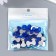Decor for creativity Plastic "Rhinestial Balt." Set 40 pcs 1.3x2.4 cm