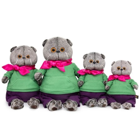 Soft toy "Basik", included from fleece, 19 cm-3