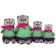 Soft toy "Basik", included from fleece, 19 cm