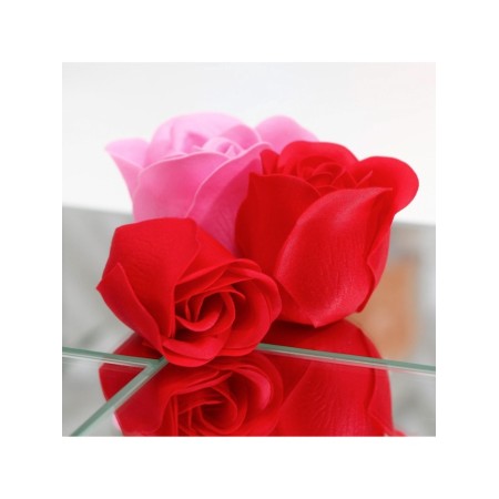Soap roses, red and pink, set of 11 pcs.-8