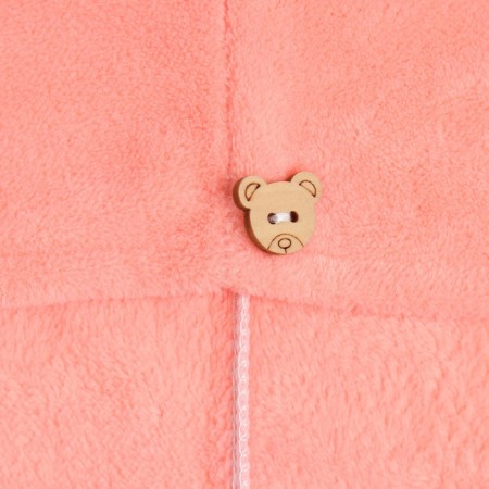 A tile for drying hair Ethel color is light pink, 65*25 cm, 100% p/e-1