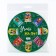 A set of magnetic bookmarks 8 pcs on a round substrate "School"