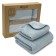 A set of towels "Kraft", size 35x75 cm, 70x140 cm, mint color