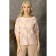 Female jumper, size 44, peach color