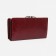 Women's wallet on magnets, burgundy color