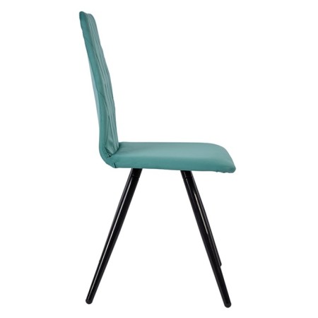 Dining stool Polini Home Rio SM, mint-black color-1