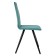 Dining stool Polini Home Rio SM, mint-black color