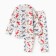 Pajamas for a boy, white/red color, height 80 cm