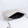 Cross-Bodi Bag on a zipper, the color is gray-beige