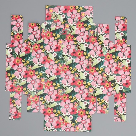 Box for sweets, confectionery packaging, 9 cells, “beloved teacher” 14.5 x 14.5 x 3.5 cm-8