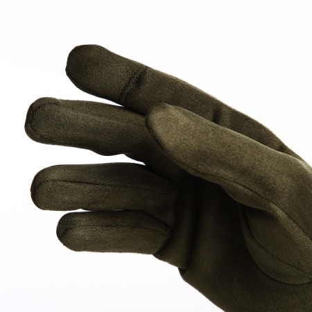 Gloves are female, dimensionless, without insulation, khaki color-1