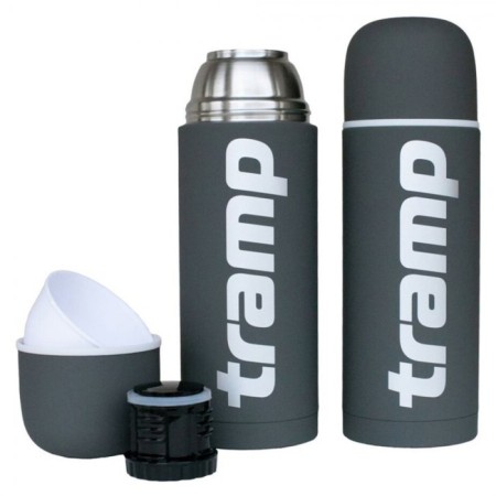 Thermos TRAMP TRC-109, Soft Touch 1.0 l., Gray-2