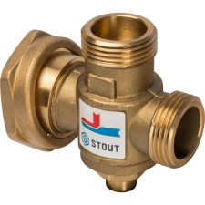 Клапан смесительный STOUT SVM-0050-327007, 1"x1 1/2"x1", внутр./наружная/внутренняя, 70°С