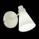 Wall lamp EVOLUCE. Sle103501-01. Biane. 1x40 W, E14, 12x18 cm, white color