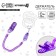 Holder for the nipple - dummies on the chain -chain, color mix
