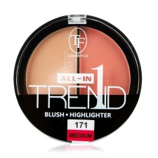 TF TREND ALL-In-on double blush, tone 171 Medium