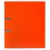 A4, 50 mm, calligrata registrar folder, PVC, embossing "Len", metal edging, pocket for a spine, assembled, orange, mix