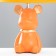 Table lamp "Bear" E14 40W orange 22.5x22.5x33.5 cm Risalux