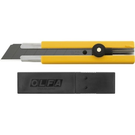 Universal knife OLFA OL-H-1BB/5BB, 25 mm, blades 5 pcs.