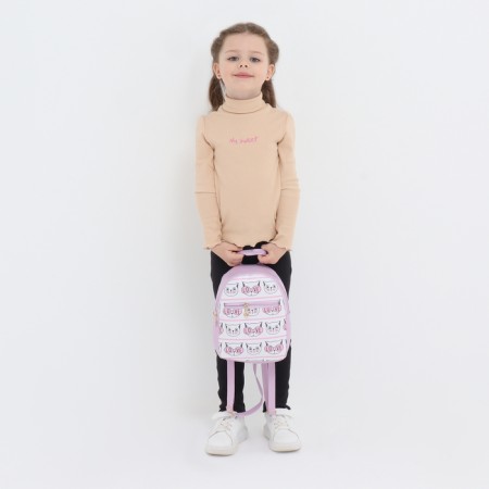 Baby backpack on lightning, lilac color-2
