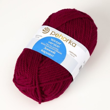 Yarn "Winter version" 95% implements, 5% acrylic volume 100m/100g (323-t.-1
