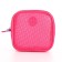 Cosmetic bag Dor mesh, 14*6.5*14, lightning department, raspberry