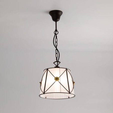 Suspended Citilux “Dresden” CL409212, 28x28x40 cm, 1x100W, e27, brown color